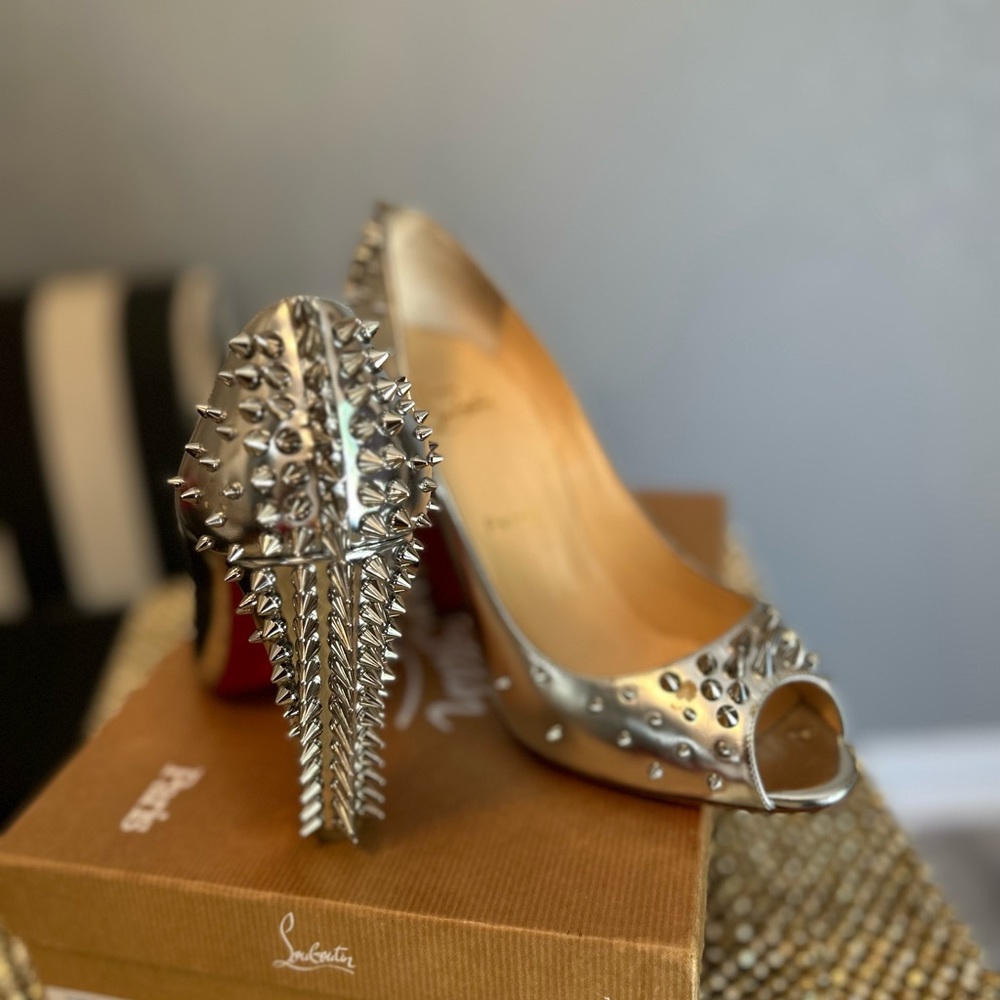 New Christian Louboutin Spiked Heels